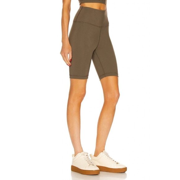 WARDROBE.NYC Bike Shorts in Military Green XSmall New Womens Tights Leggings - Picture 3 of 16